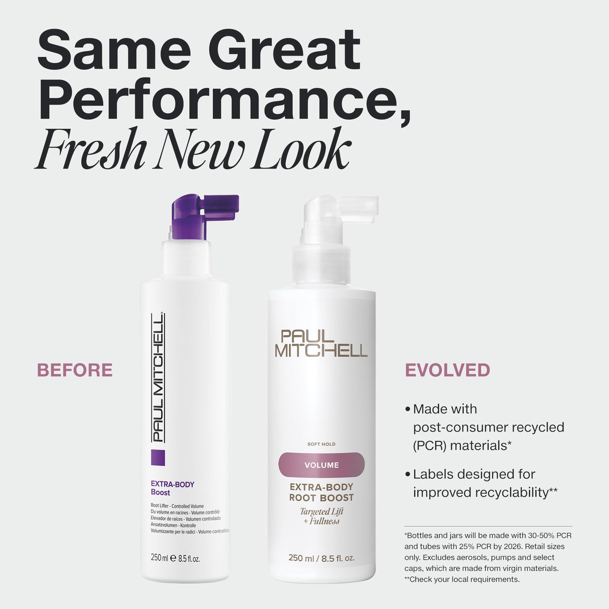 Détail de l'embout de précision du spray Paul Mitchell
