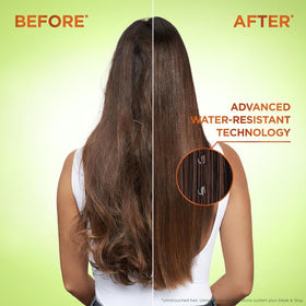 Détail de l'étiquette du Shampooing Garnier Fructis Sleek & Shine