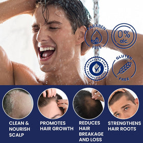 Détail de l'étiquette du shampooing Uttse Biotin