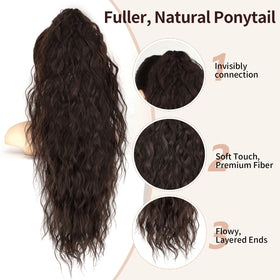 Détail de l'extension de cheveux ORSUNCER avec pince