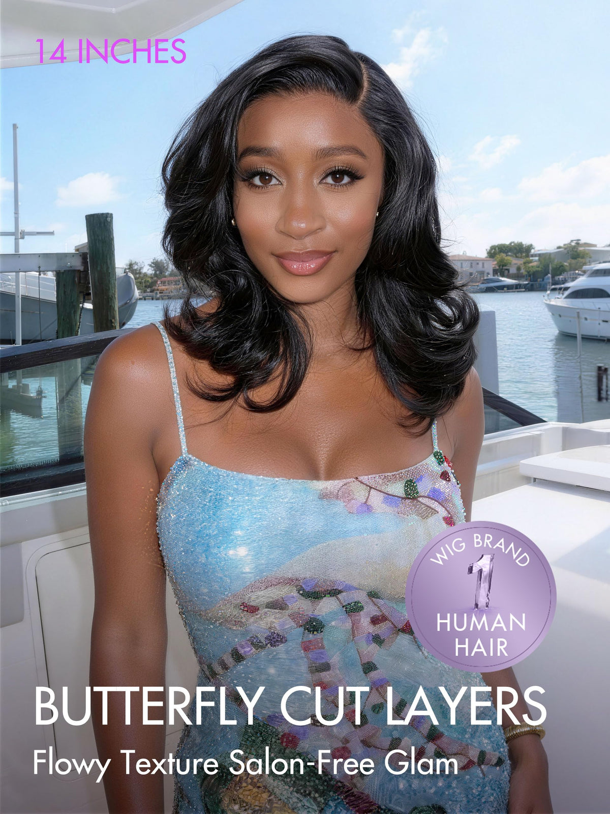 Détail de la base de la perruque LUVME HAIR