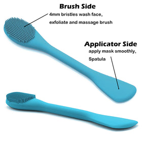 Détail de la brosse à pores RamPula en gel de silice