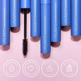 Détail de la brosse de mascara Almay