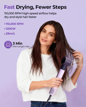 Détail de la brosse ovale du Funflow 6 en 1