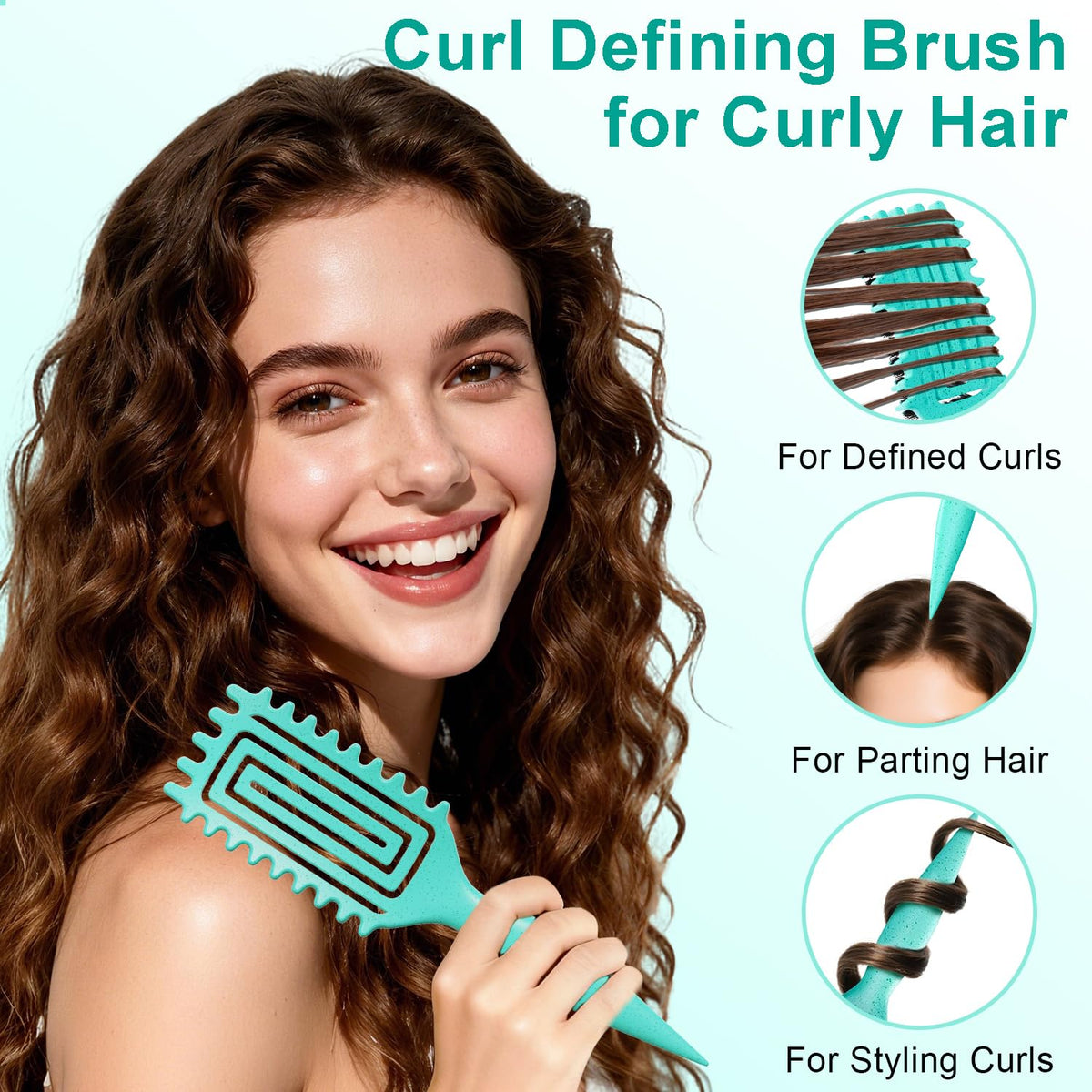 Détail de la brosse Weldilgit montrant les dents larges et les picots en nylon