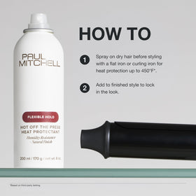 Détail de la buse du Spray Protecteur de Chaleur Paul Mitchell