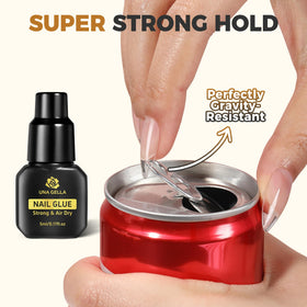 Détail de la colle à ongles UNA GELLA 9g