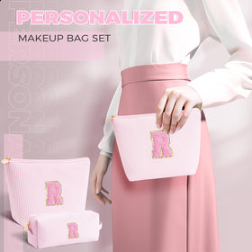 Détail de la fermeture éclair de la trousse de maquillage Btffitting