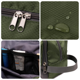 Détail de la fermeture éclair de la Trousse de Toilette WANDF