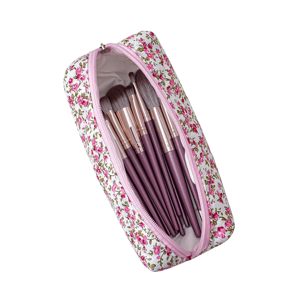 Détail de la fermeture éclair en métal de la trousse HHQQWZ