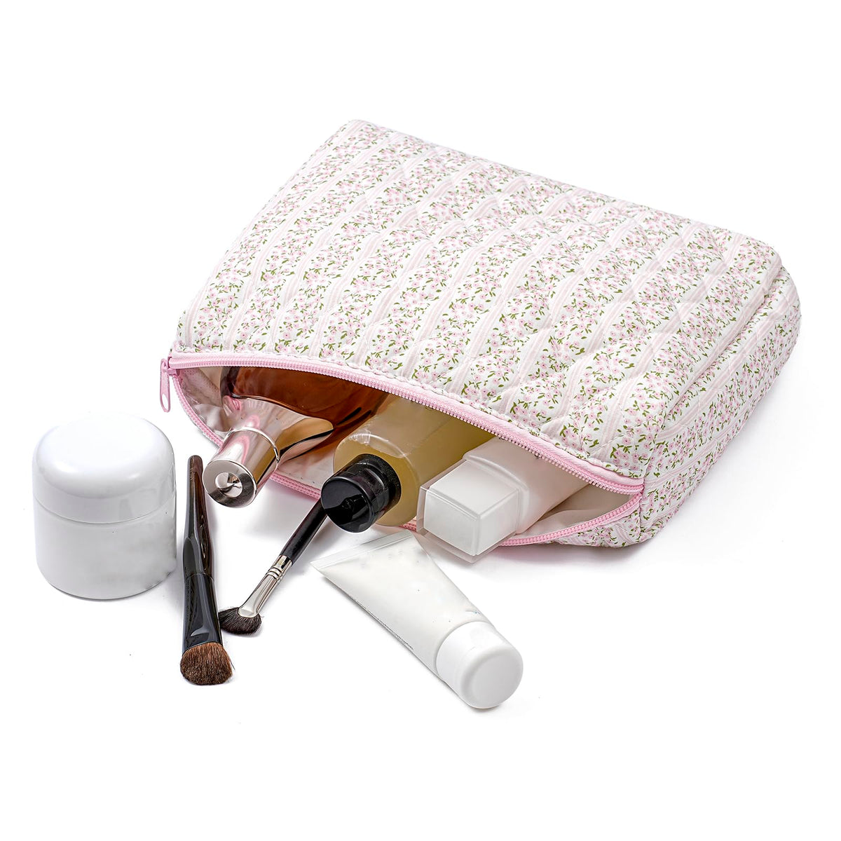 Détail de la fermeture éclair en métal de la trousse HHQQWZ