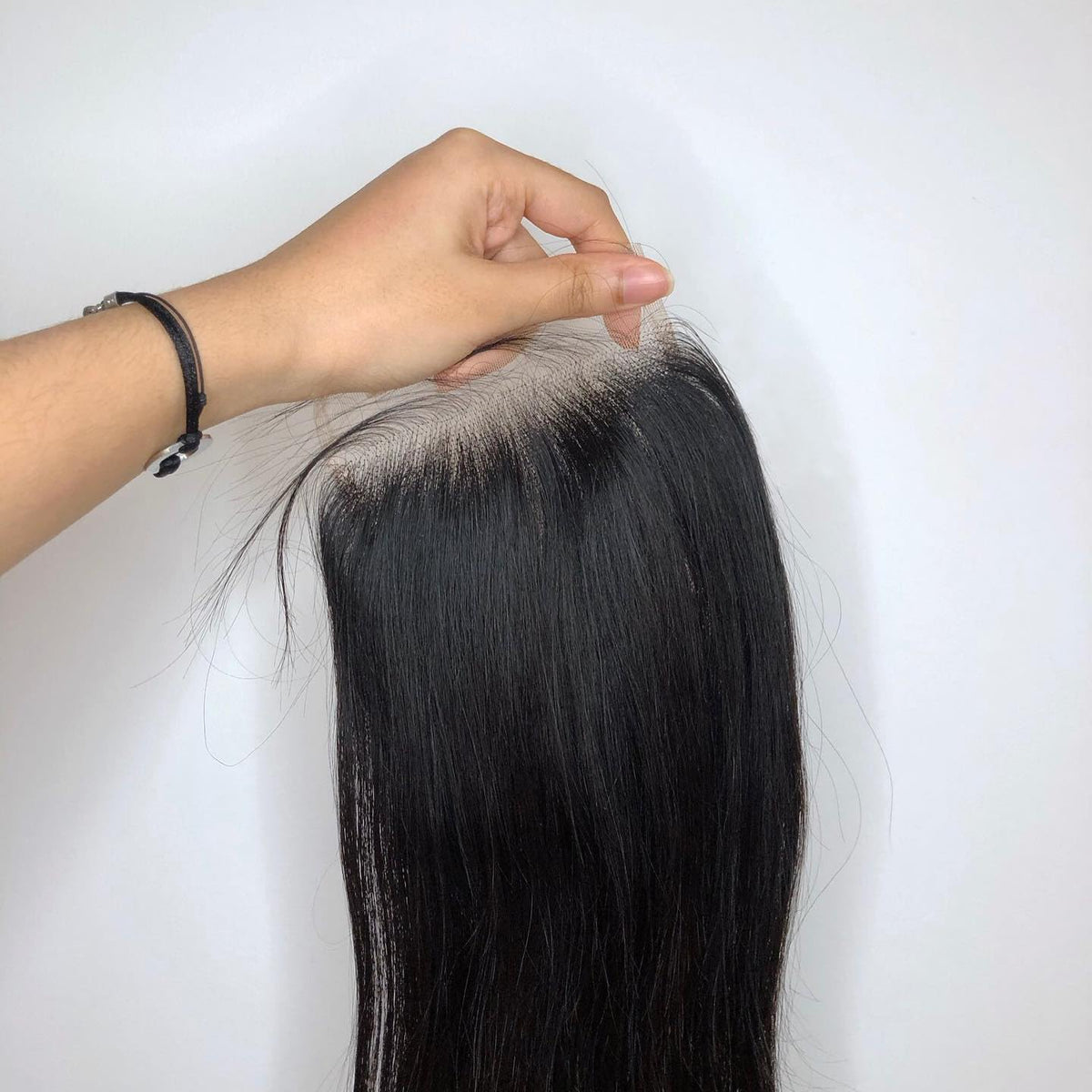 Détail de la ligne de cheveux naturelle du BEEOS 5x5 Closure