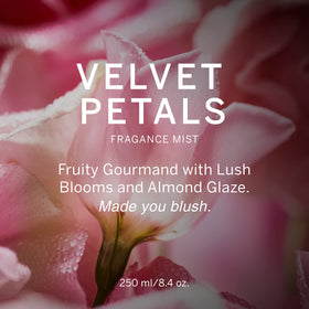 Détail de la lotion nourrissante Velvet Petals de Victoria's Secret