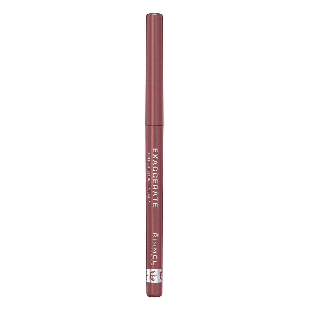 Détail de la mine fine du crayon à lèvres Rimmel Exaggerate