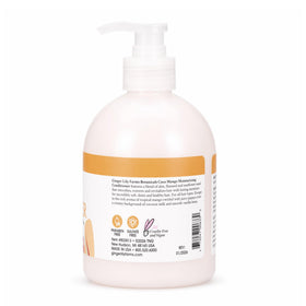 Détail de la pompe de l'après-shampoing Coco Mango Ginger Lily Farms