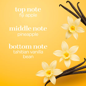 Détail de la pompe de la brume parfumée Body Fantasies Vanille