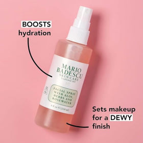 Détail de la pompe de la brume visage Mario Badescu