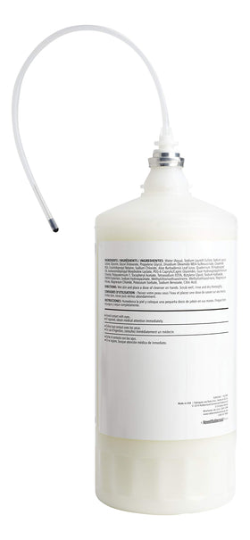 Détail de la pompe de la recharge de savon liquide Rubbermaid
