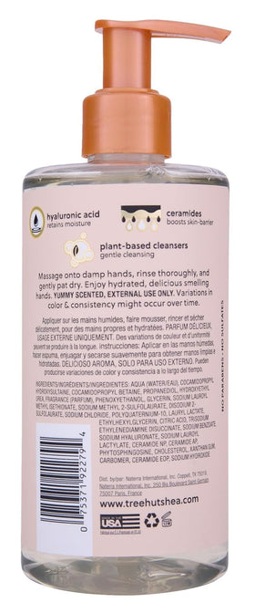 Détail de la pompe du gel douche Tree Hut
