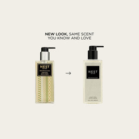 Détail de la pompe du savon liquide NEST New York Birchwood Pine