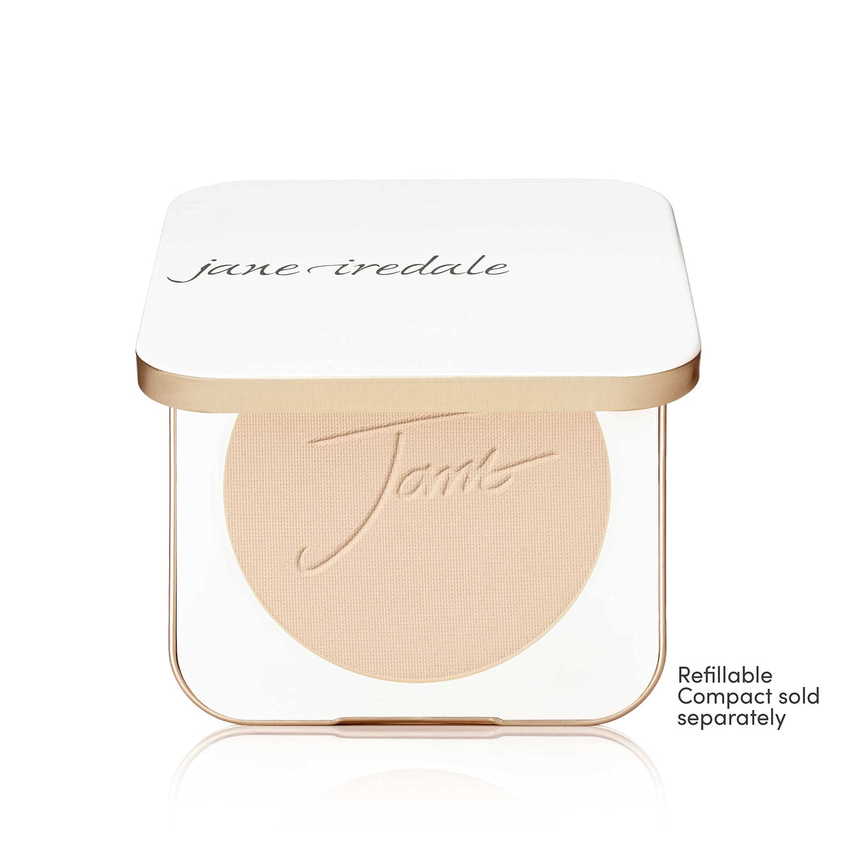Détail de la poudre minérale jane iredale PurePressed Base recharge