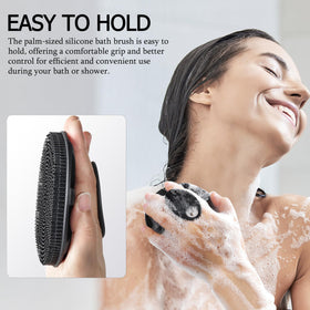 Détail de la prise en main ergonomique de la brosse INNERNEED
