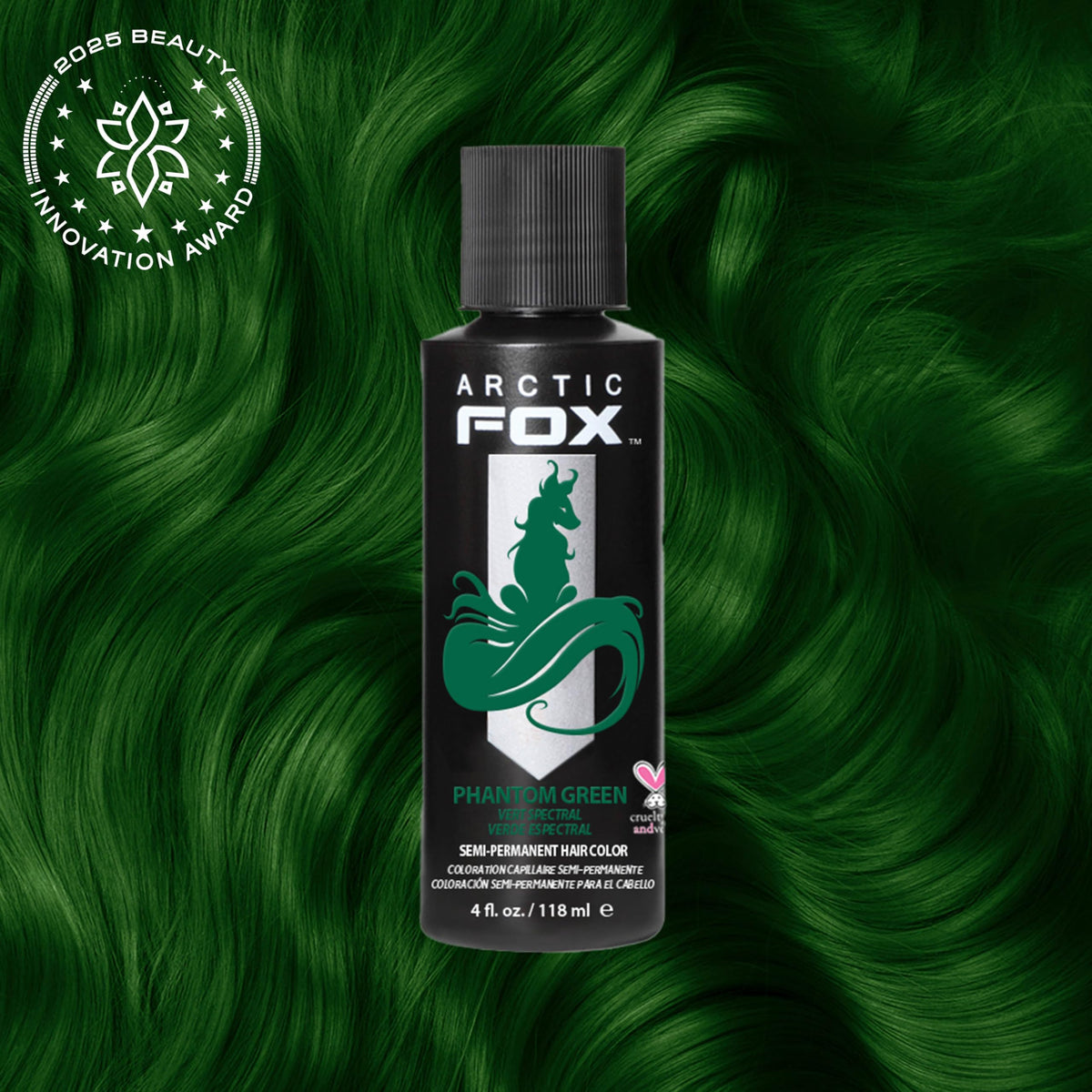 Détail de la texture crémeuse de la teinture ARCTIC FOX