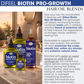 Détail de la texture de l'huile de cheveux Difeel Biotine