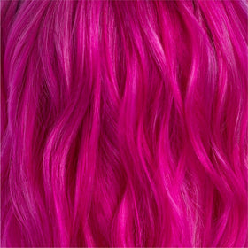 Détail de la texture de la couleur semi-permanente Danger Jones Hustler Rose