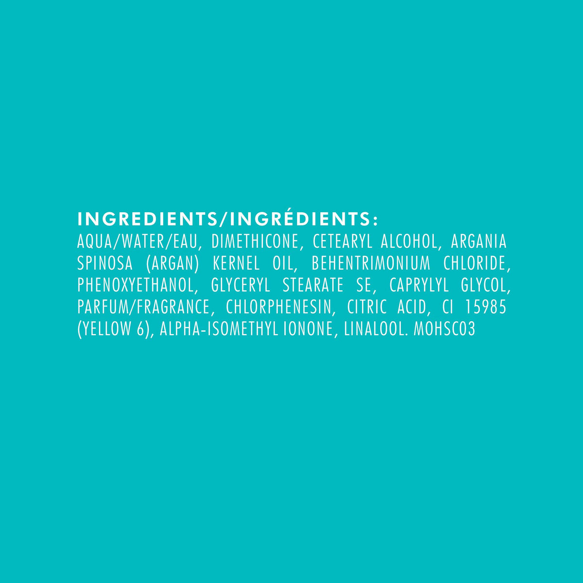 Détail de la texture de la Crème Coiffante Hydratante Moroccanoil