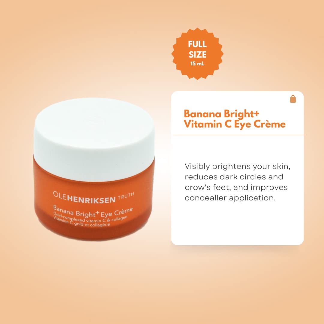Détail de la texture de la crème contour des yeux Ole Henriksen
