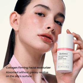 Détail de la texture de la crème hydratante au collagène BIODANCE