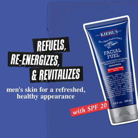 Détail de la texture de la crème Kiehl's pour homme