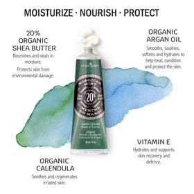 Détail de la texture de la crème mains La Chatelaine