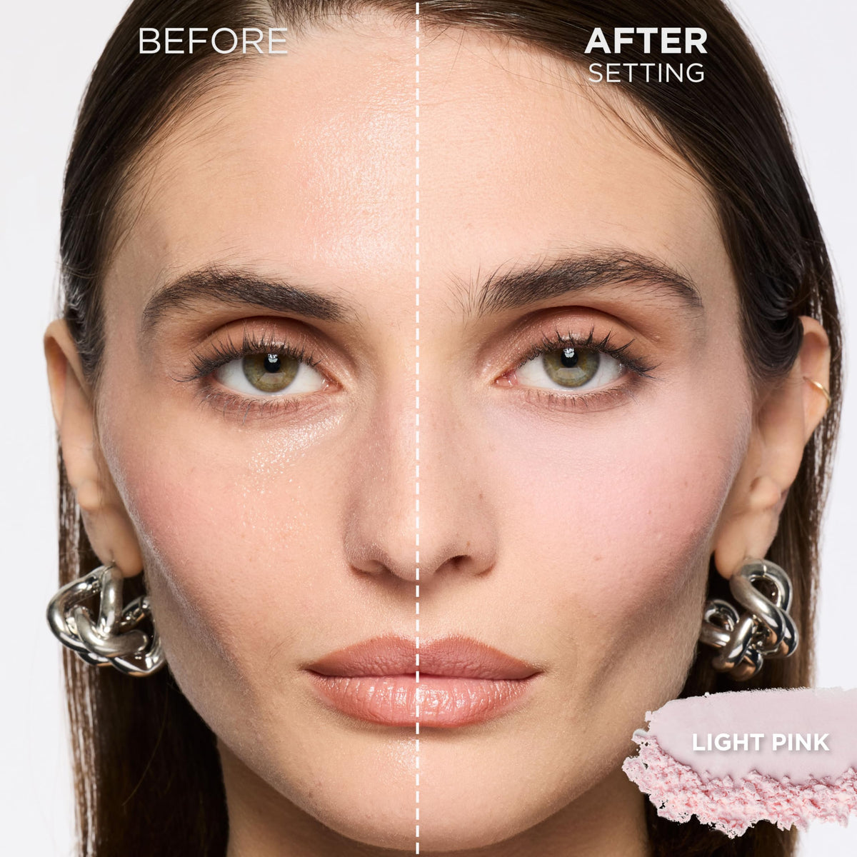 Détail de la texture de la Poudre Fixante L'Oreal Paris