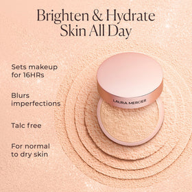 Détail de la texture de la Poudre Libre Ultra-Blur de Laura Mercier