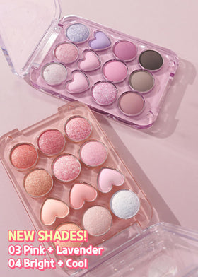 Détail de la texture des ombres à paupières COLORGRAM 03