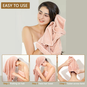 Détail de la texture douce de la serviette microfibre Laojbaba