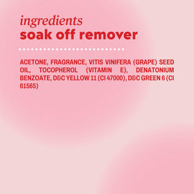 Détail de la texture du dissolvant Onyx Professional