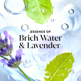 Détail de la texture du gel douche Olay Fresh Radiance