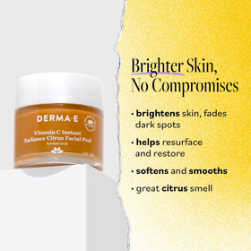 Détail de la texture du Peeling Éclat Instantané de Derma E