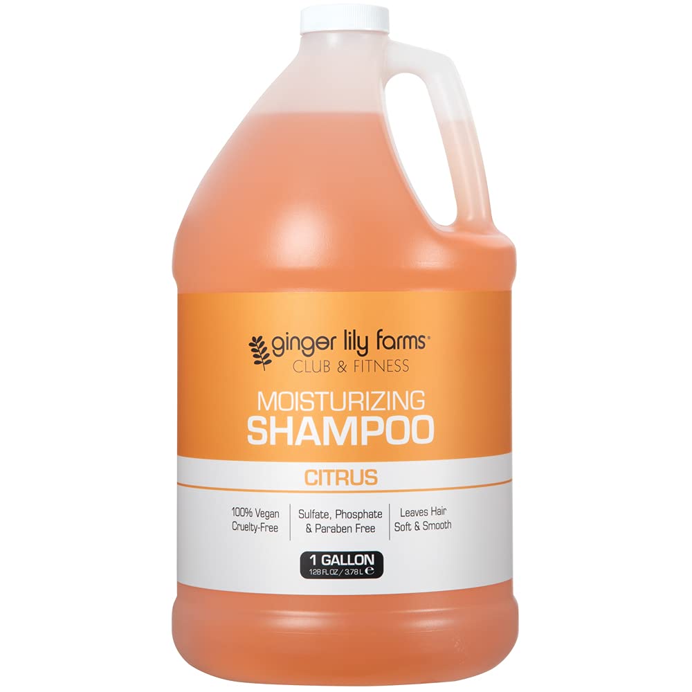 Détail de la texture du shampooing Ginger Lily Farms