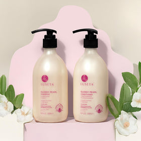 Détail de la texture du shampooing L LUSETA