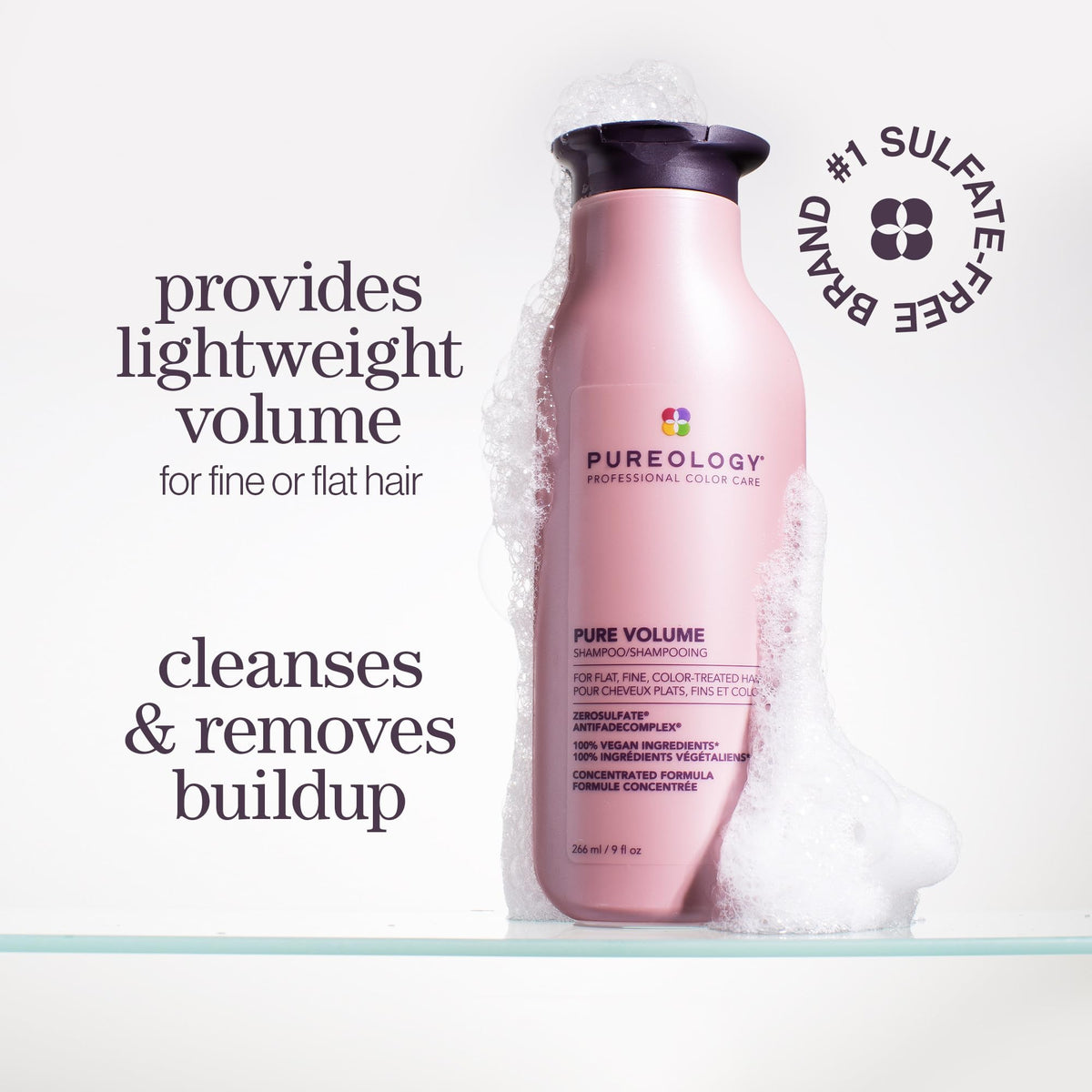 Détail de la texture du Shampooing Pureology Pure Volume