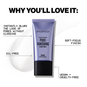 Détail de la texture du Smashbox Pore Vanishing Primer