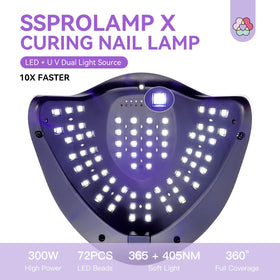 Détail des 72 LED de la lampe SAVILAND