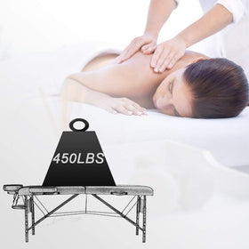 Détail des boutons d'ajustement de hauteur de la table de massage BestMassage