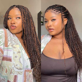 Détail des cheveux afro kinky de QUEEN VIRGIN REMY