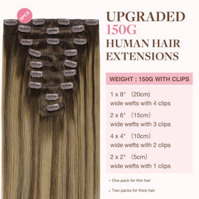 Détail des clips des extensions de cheveux GOO GOO