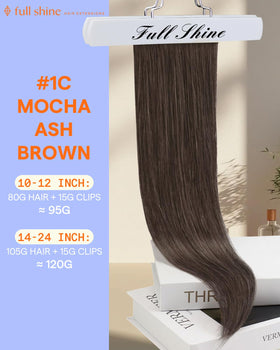 Détail des clips des extensions Full Shine